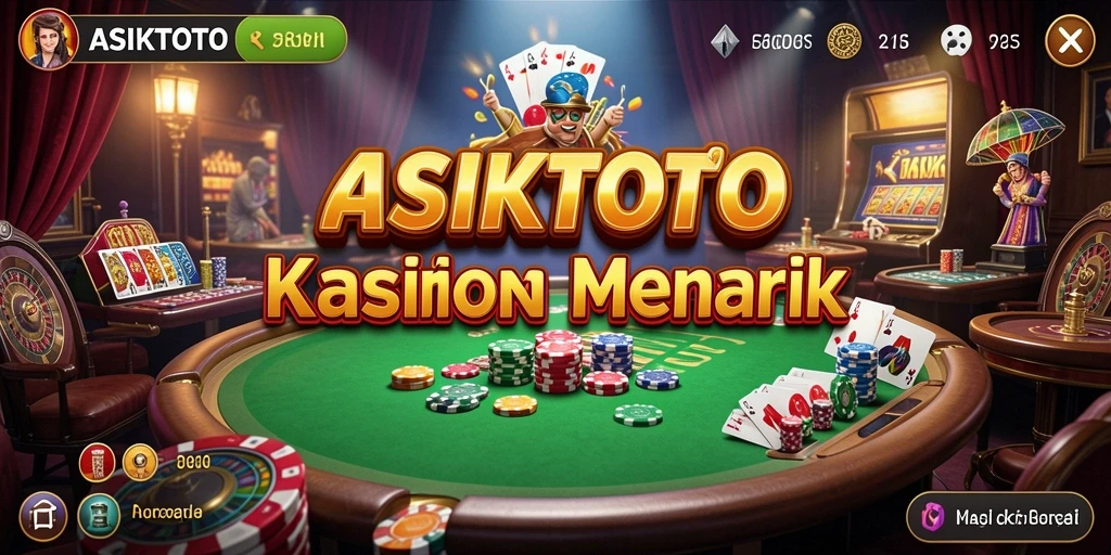 Gameplay seru dalam aplikasi ASIKTOTO dengan berbagai permainan kasino.