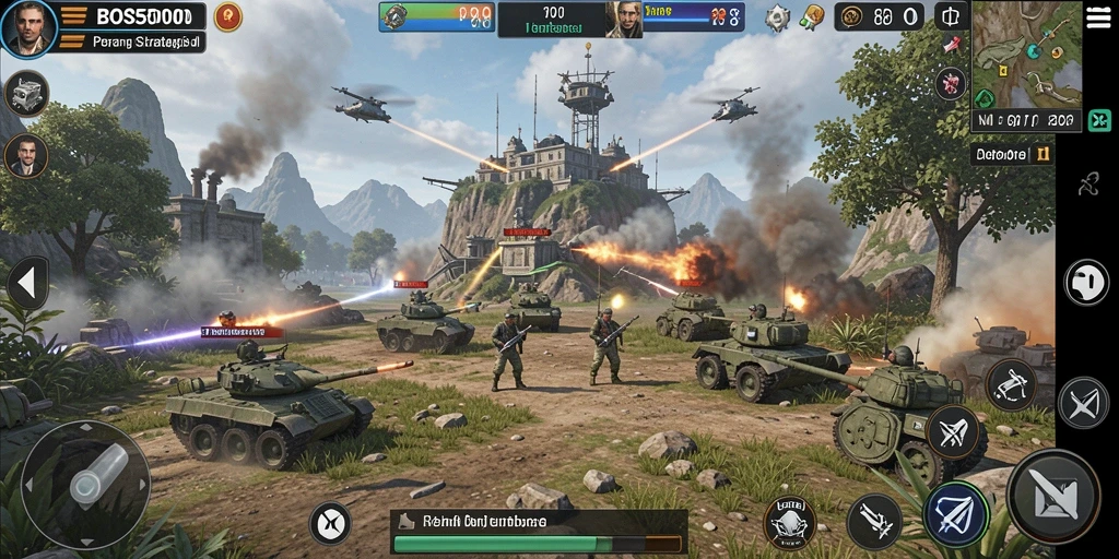 Gameplay seru dengan aksi tembak-menembak di dunia luas.