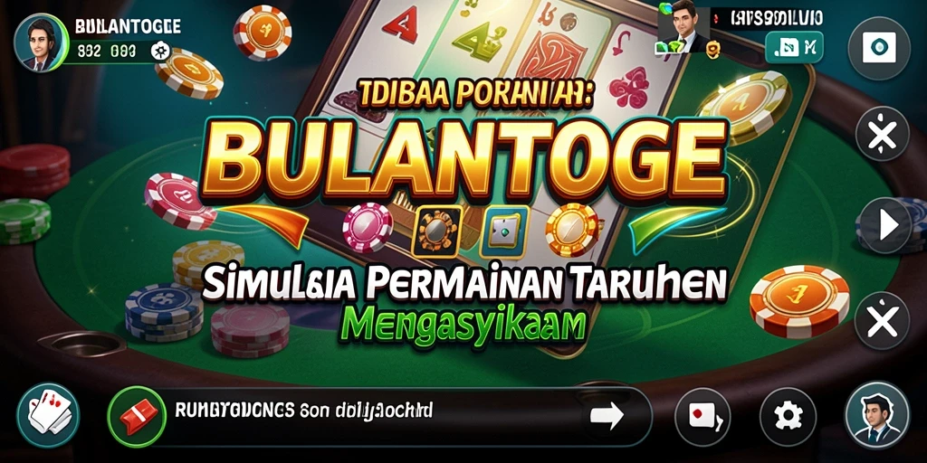 Tampilan gameplay <strong>BULANTOGEL</strong> yang seru dan menantang dalam simulasi taruhan.
