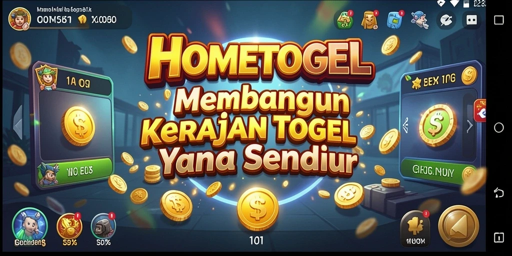 Screenshot utama HOMETOGEL menampilkan manajemen bisnis togel yang seru.