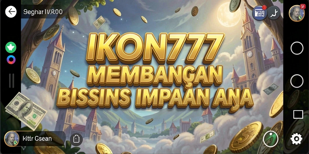 Tampilan gameplay <strong>IKON777</strong> yang menarik dan interaktif dalam dunia bisnis.