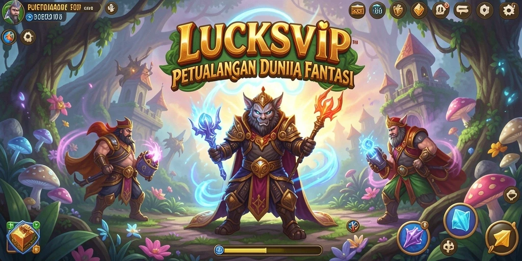 Screenshot gameplay LUCKSVIP menampilkan aksi seru dan tantangan petualangan.