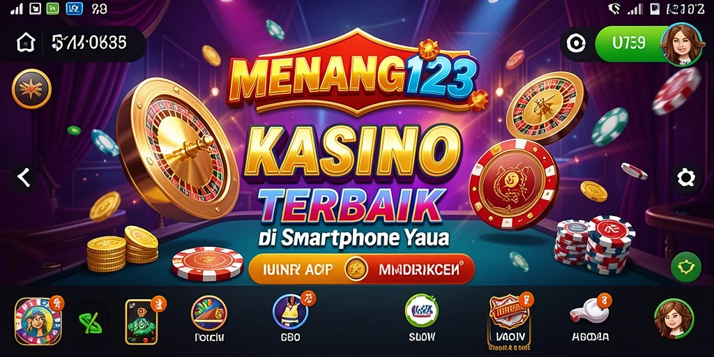 Tampilan menarik dari gameplay Kasino di MENANG123.