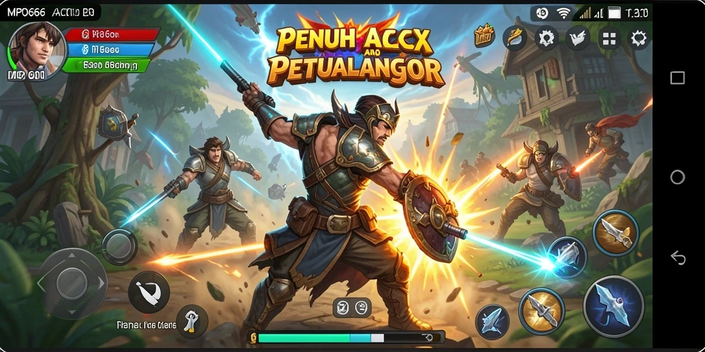 Screenshot MPO666 menampilkan aksi mendebarkan dalam suasana permainan.